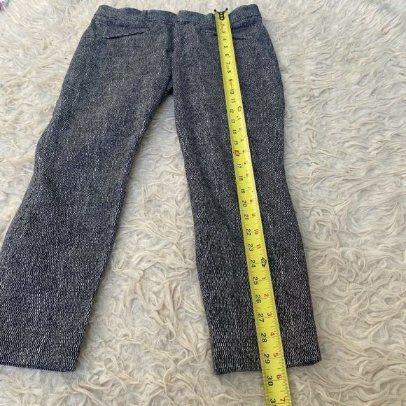 Gap Black & White Patterned Skinny Ankle Pants size 8 - Picture 8 of 8